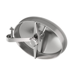 Люк овальний Zorzini 180, 440×320 мм, +1,3 bar PED, AISI 304L / AISI 316L