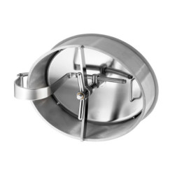 Люк овальний Zorzini 206, 490×395 мм, +2,7 bar, AISI 304L / AISI 316L
