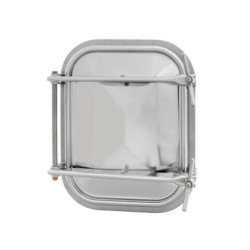 Люк прямокутний Zorzini 1500IND, 611×488 мм, 0 / 0,3 bar, AISI 304L / AISI 316L