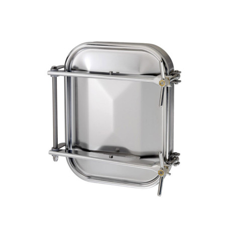Люк прямокутний Zorzini 1500, 432×555 мм, -0,5 / 1 bar, AISI 304L / AISI 316L