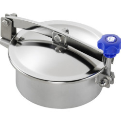 Люк круглий Zorzini T1/200, Ø202 мм, -0,9 / +0,4 bar, AISI 304L / AISI 316L