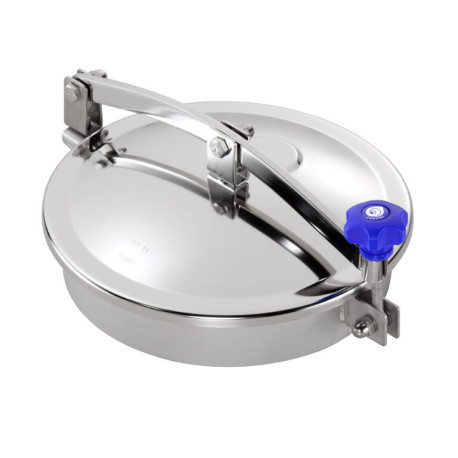 Люк круглий Zorzini T1/300, Ø306 мм, -0,8 / +0,1 bar, AISI 304L / AISI 316L