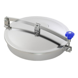 Люк круглий Zorzini T1/400, Ø404 мм, -0,7 / 0,0 bar, AISI 304L / AISI 316L
