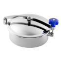 Люк круглий Zorzini T1A/300, Ø306 мм, -0,8 / +0,1 bar, AISI 304L / AISI 316L