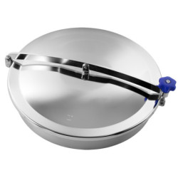 Люк круглий Zorzini T1A/600, 620 мм, -0,5 / 0,0 bar, AISI 304L / 316L
