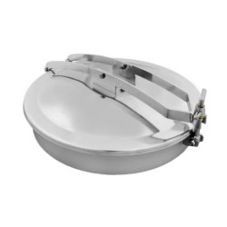 Люк круглий Zorzini T/600, 620 мм, -0,5 / 0,0 bar, AISI 304L / 316L