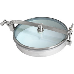 Люк круглий Zorzini T1G/400, 404 мм, 0 / 0 bar, AISI 304L / 316L