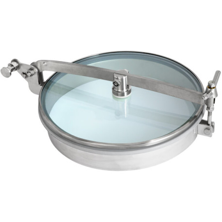 Люк круглий Zorzini T1G/400, 404 мм, 0 / 0 bar, AISI 304L / 316L