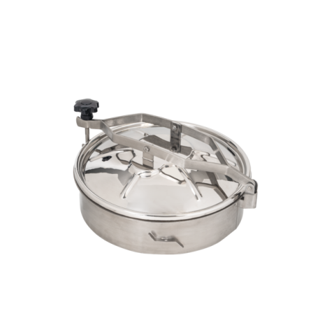 Люк круглий Laveggi D7 CEMENTO, Ø385–Ø600 мм, AISI 304 / 316L