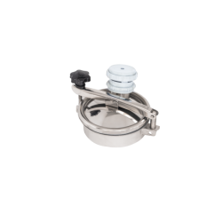 Люк круглий Laveggi D11 з клапаном, NW150–NW600, AISI 304 / 316L