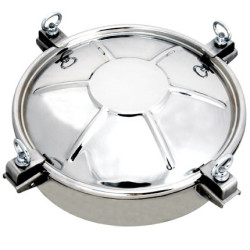 Люк круглий Laveggi D12, NW150–NW600, AISI 304 / 316L