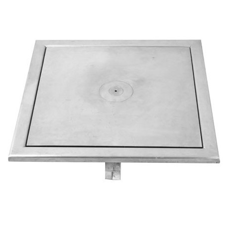 Люк Laveggi D24 врівень з підлогою, прохід 450×450 мм, AISI 304 / 316L