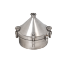 Люк круглий Laveggi D32 конічний нижній, NW400–NW600, AISI 304 / 316L