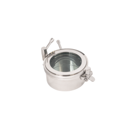 Люк круглий Laveggi D34 зі склом, NW300–NW600, AISI 304 / 316L