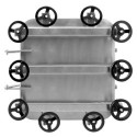 Люк квадратний Laveggi B1 600×600, 600×600 мм, рама h 70×10, -1,0/+1,0 bar, AISI 304 / 316L