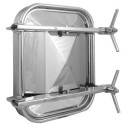 Люк прямокутний Laveggi B2 Eco, 530×410 мм, -1,0/+1,0 bar, AISI 304 / 316L