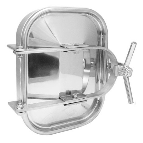 Люк прямокутний Laveggi B5 Eco, 420×310 мм, -1,0/+0,6 bar, AISI 304 / 316L