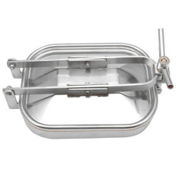 Люк прямокутний Laveggi B7 Eco, 420×310 мм, -1,0/+0,5 bar, AISI 304 / 316L