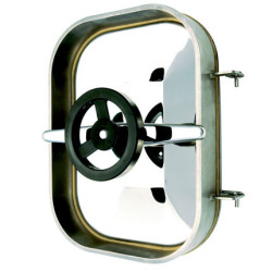 Люк прямокутний Laveggi B14, 420×310 мм, рама h 60×10, 2,0 bar, AISI 304 / 316L