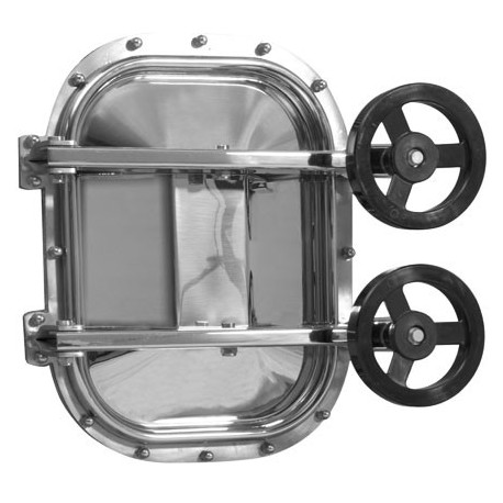 Люк прямокутний Laveggi B21, 420×310 мм, 0,6 bar, AISI 304 / 316L