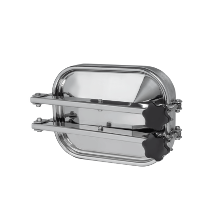 Люк прямокутний Laveggi B31, 420×310 мм, -1,0/+1,5 bar, AISI 304 / 316L