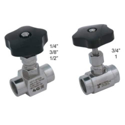 Голчастий кран 4G Ghidini 658004 NPT F/F