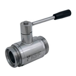 Кульовий кран 4G Ghidini 100125 DIN 11851 F/F, стандартне ущільнення