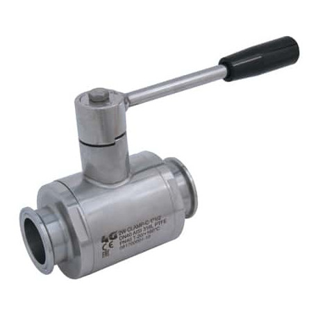 Кульовий кран 4G Ghidini 130130 для труби ISO, санітарне виконання Tenuta Integrale