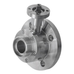 Кран 4G Ghidini 153025, площадка ISO 5211, EN1092/DIN 11851 F, Tenuta Standard