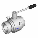 Кран 4G Ghidini 130126C DIN 11851 F/M, сорочка обігріву, Tenuta Integrale