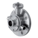Кран 4G Ghidini 153030E, площадка ISO 5211, EN1092-1, сорочка обігріву, Tenuta Standard