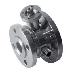 Кран 4G Ghidini 163050E, площадка ISO 5211, EN1092-1, сорочка обігріву, Tenuta Integrale