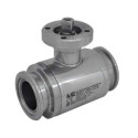 Асептичний кран 4G Ghidini 103068, площадка ISO 5211, DIN11864-3 Reihe A, BKS+NKS F/M, Tenuta Standard