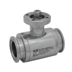 Асептичний кран 4G Ghidini 133067, площадка ISO 5211, DIN11864-3 Reihe A, NKS F, Tenuta Integrale