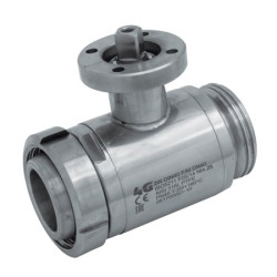 Кран 4G Ghidini 103026, площадка ISO 5211, DIN 11851 F/M, Tenuta Standard