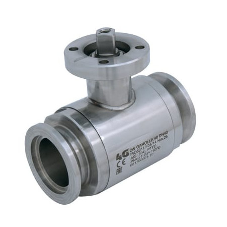 Кран 4G Ghidini 103031, площадка ISO 5211, GAROLLA, Tenuta Standard