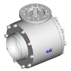 Кран 4G Ghidini 113042, площадка ISO 5211, B.W. DIN 11850, Tenuta Standard