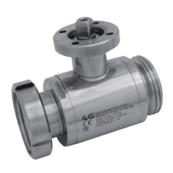 Кран 4G Ghidini 133026, площадка ISO 5211, DIN 11851 F/M, Tenuta Integrale