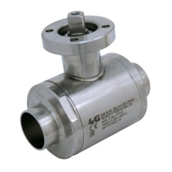 Кран 4G Ghidini 133042, площадка ISO 5211, B.W. ISO 1127, Tenuta Integrale