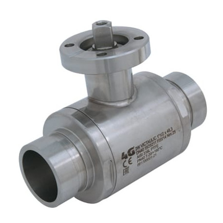Кран 4G Ghidini 213060, площадка ISO 5211, Victaulic, Tenuta Standard