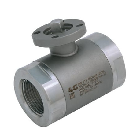 Кран 4G Ghidini 253001, площадка ISO 5211, ISO 228 F, Tenuta Standard