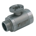 Кран 4G Ghidini 253009, площадка ISO 5211, ISO 228 F/M, Tenuta Standard