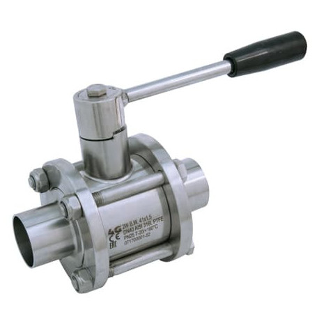 Трискладовий кран 4G Ghidini 550142, B.W. ISO 1127, Tenuta Integrale