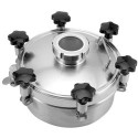 Люк круглий Laveggi D3 під тиск, Ø300–Ø1000 мм, AISI 304 / 316L